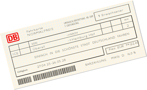 Fahrkarte